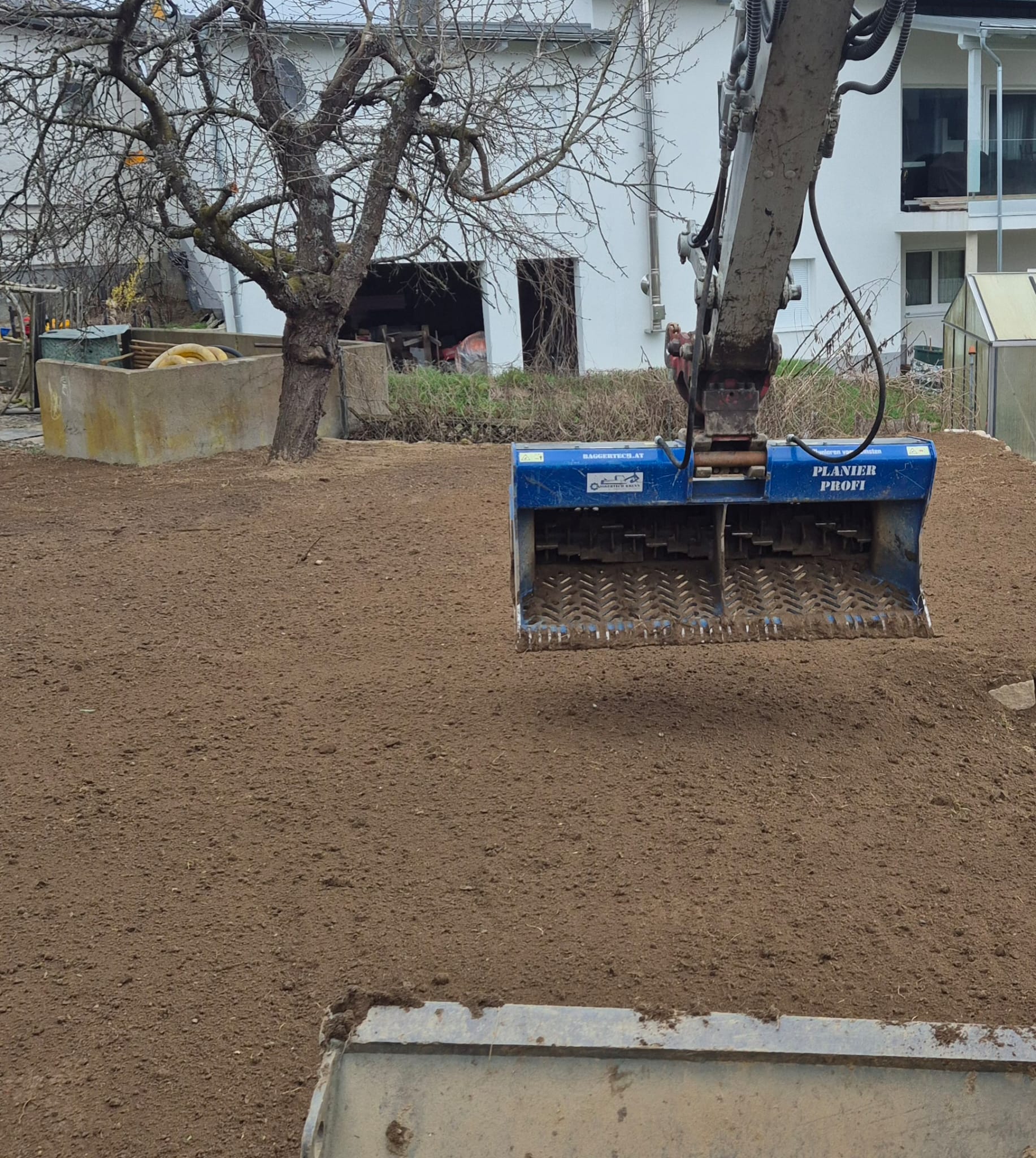 Baggertech im Einsatz